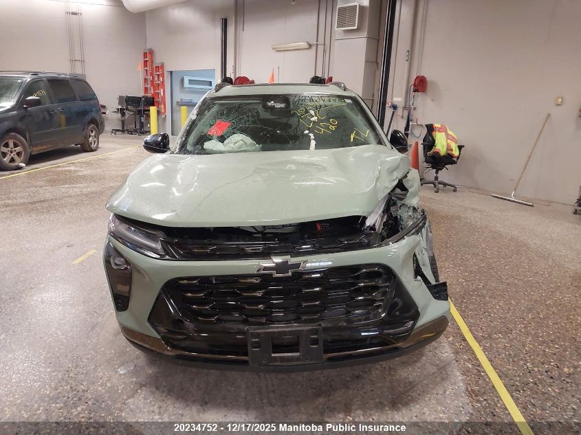 2025 Chevrolet Trax Rs VIN: KL77LKE25SC234760 Lot: 20234752