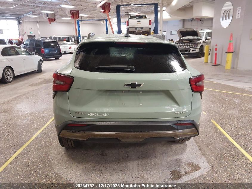 2025 Chevrolet Trax Rs VIN: KL77LKE25SC234760 Lot: 20234752