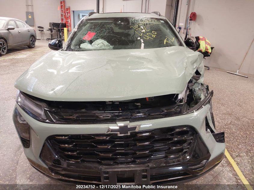 2025 Chevrolet Trax Rs VIN: KL77LKE25SC234760 Lot: 20234752