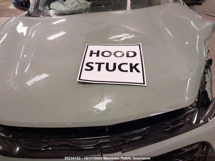 2025 Chevrolet Trax Rs VIN: KL77LKE25SC234760 Lot: 20234752