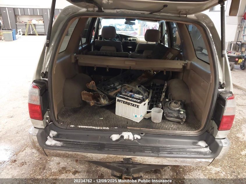 1999 Toyota 4Runner Sr5 V6 VIN: JT3HN86R0X0255349 Lot: 20234762