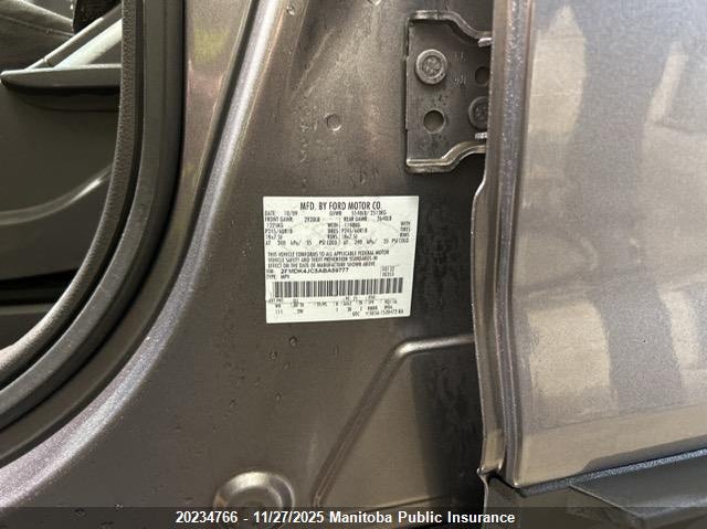 2010 Ford Edge Sel VIN: 2FMDK4JC5ABA59777 Lot: 20234766