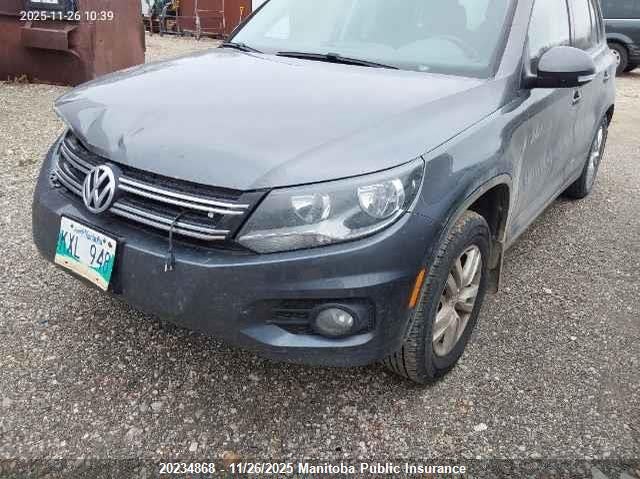WVGJV3AX0EW507144 2014 VOLKSWAGEN TIGUAN photo no. 2