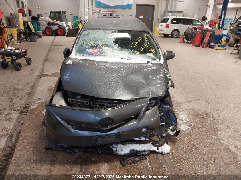 2012 Toyota Prius V VIN: JTDZN3EU5C3021189 Lot: 20234877