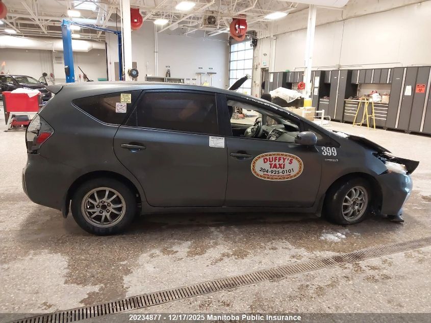 2012 Toyota Prius V VIN: JTDZN3EU5C3021189 Lot: 20234877