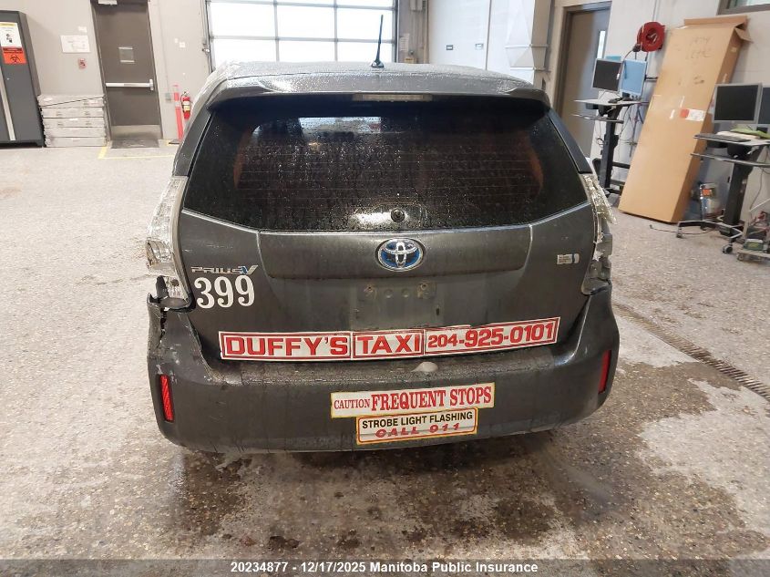 2012 Toyota Prius V VIN: JTDZN3EU5C3021189 Lot: 20234877
