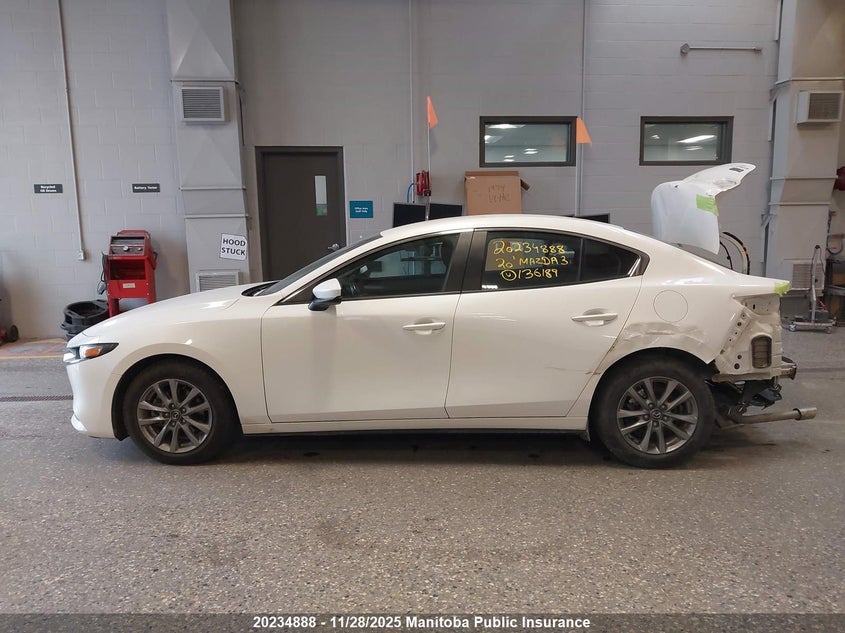 2020 Mazda Mazda3 Gs I-Activ VIN: 3MZBPBCM4LM136189 Lot: 20234888