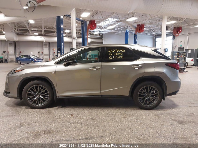 2018 Lexus Rx350 VIN: 2T2BZMCA5JC143071 Lot: 20234931