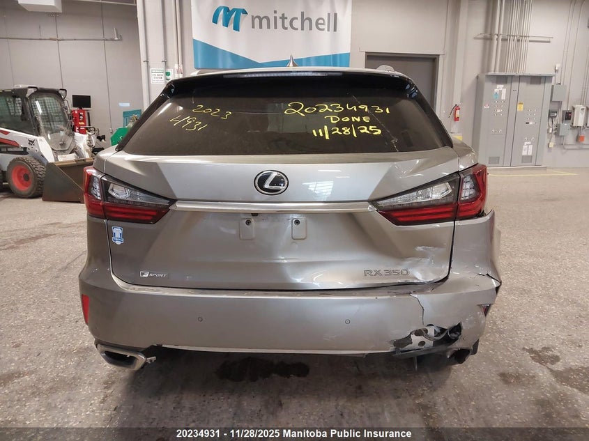 2018 Lexus Rx350 VIN: 2T2BZMCA5JC143071 Lot: 20234931