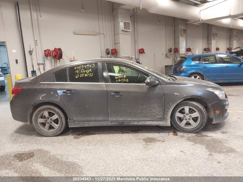 2015 Chevrolet Cruze Lt Turbo VIN: 1G1PC5SB5F7228151 Lot: 20234943