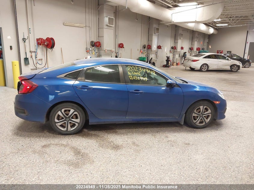 2016 Honda Civic Lx VIN: 2HGFC2F51GH032947 Lot: 20234949