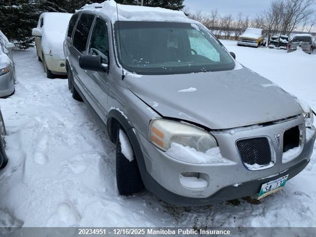 1GMDV231X9D125060 2009 Pontiac Montana Sv6 Ext auction photo 1