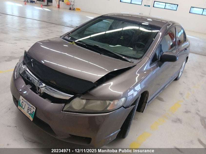 2HGFA16429H009347 2009 Honda Civic Dx-G auction photo 1