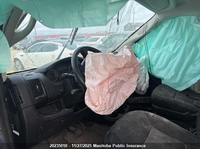 2021 Ram Promaster 3500 High Roof Extended 159 In. Wb VIN: 3C6MRVJGXME558488 Lot: 20235010