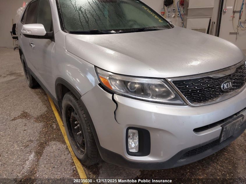 2014 Kia Sorento Lx VIN: 5XYKTCA68EG522011 Lot: 20235030