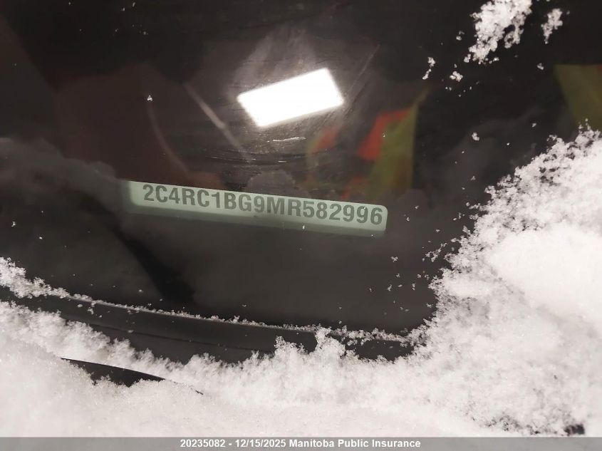 2021 Chrysler Pacifica Touring-L VIN: 2C4RC1BG9MR582996 Lot: 20235082