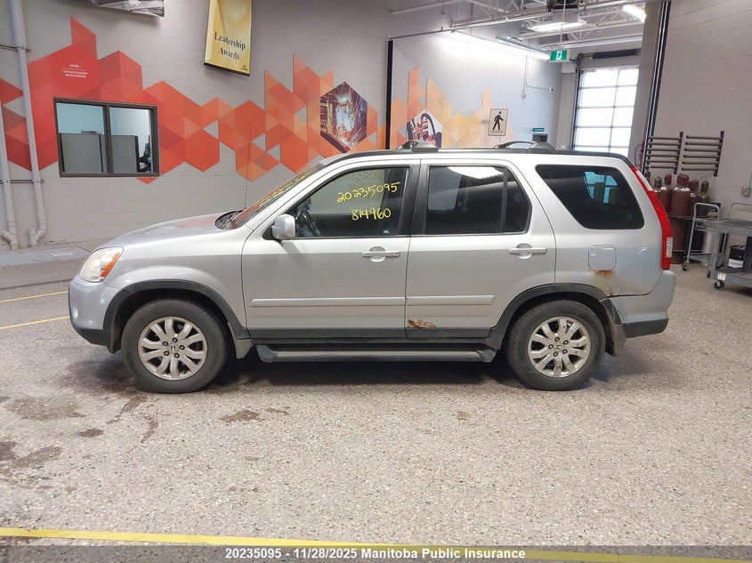 2005 Honda Cr-V Ex-L VIN: JHLRD78925C814960 Lot: 20235095