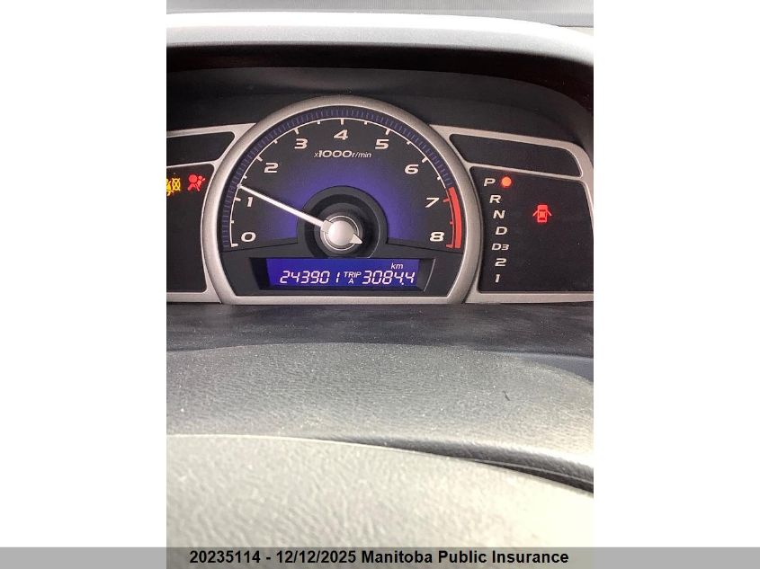 2007 Honda Civic Lx VIN: 2HGFA16507H009837 Lot: 20235114