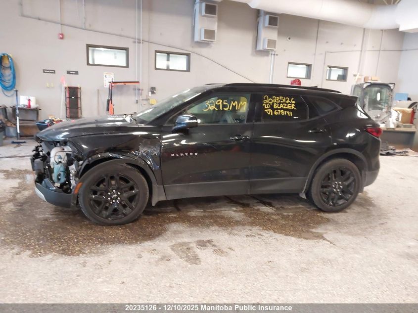 2020 Chevrolet Blazer Lt VIN: 3GNKBJRS6LS678141 Lot: 20235126