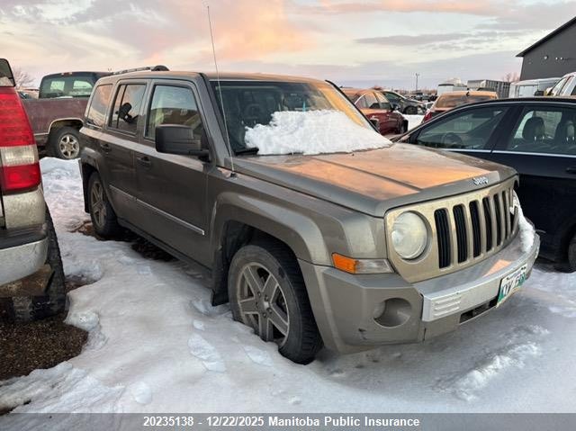 1J8FF48W38D596940 2008 Jeep Patriot Limited auction photo 1