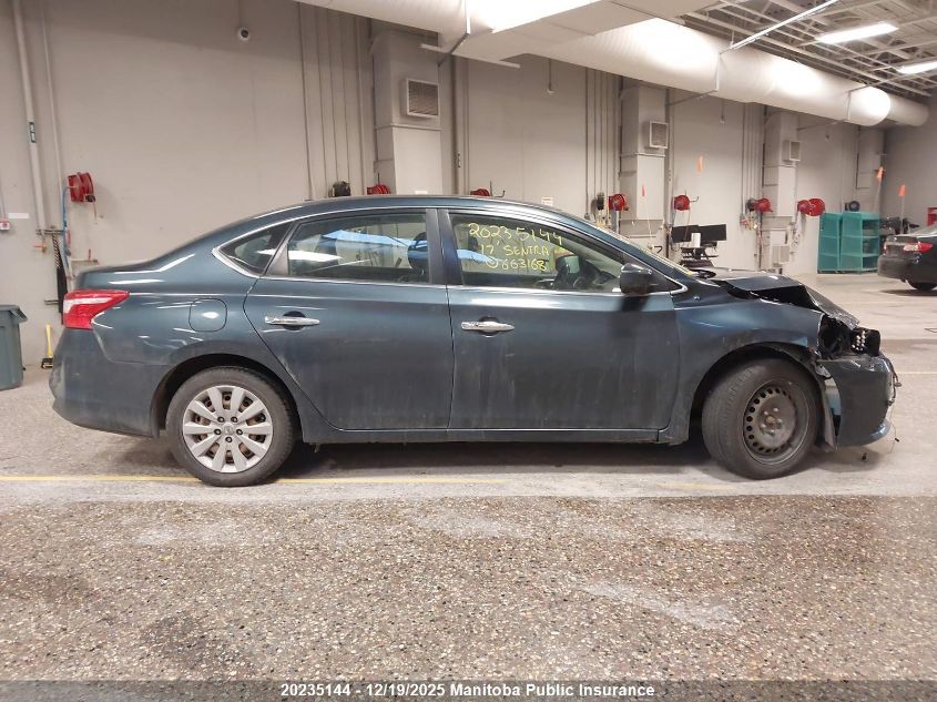 2017 Nissan Sentra 1.8 Sv VIN: 3N1AB7AP2HL663168 Lot: 20235144