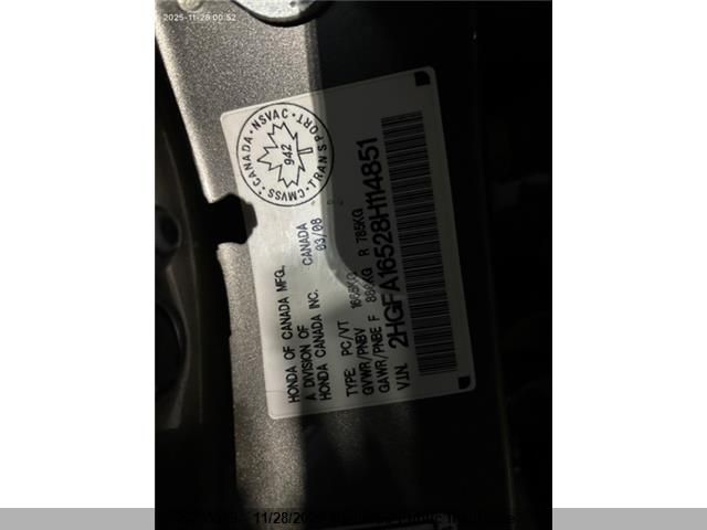 2008 Honda Civic Lx VIN: 2HGFA16528H114851 Lot: 20235169