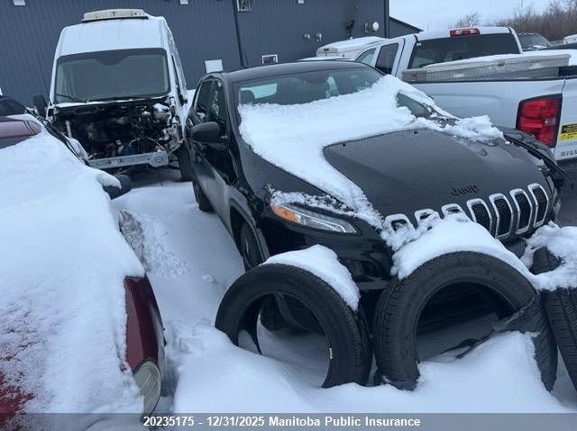 1C4PJMAS7FW624208 2015 Jeep Cherokee Sport auction photo 1