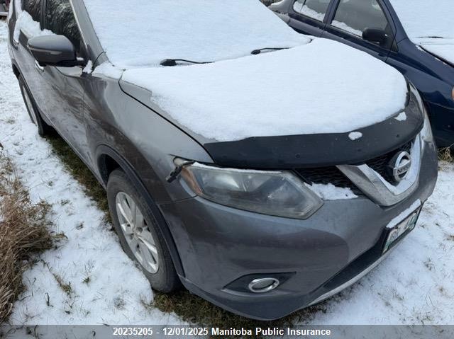 5N1AT2MM2FC868296 2015 NISSAN ROGUE photo no. 2