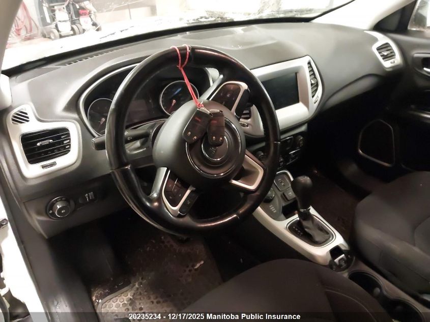 2021 Jeep Compass Latitude VIN: 3C4NJDAB1MT583858 Lot: 20235234