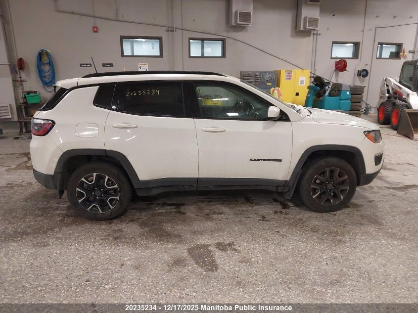2021 Jeep Compass Latitude VIN: 3C4NJDAB1MT583858 Lot: 20235234