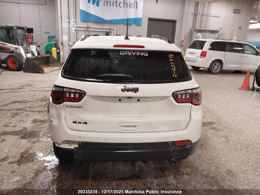 2021 Jeep Compass Latitude VIN: 3C4NJDAB1MT583858 Lot: 20235234