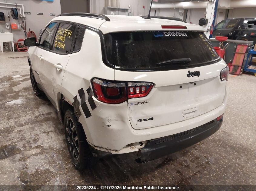 2021 Jeep Compass Latitude VIN: 3C4NJDAB1MT583858 Lot: 20235234