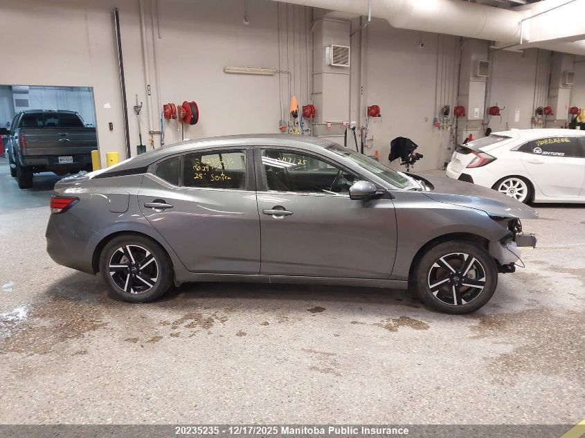 2025 Nissan Sentra 2.0 Sv VIN: 3N1AB8CV3SY297507 Lot: 20235235