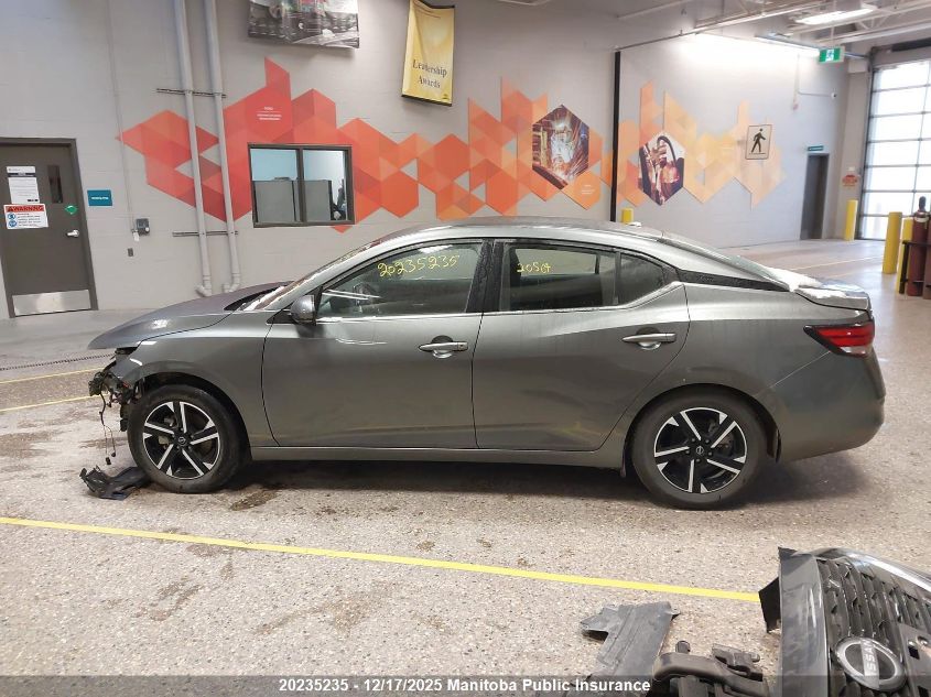 2025 Nissan Sentra 2.0 Sv VIN: 3N1AB8CV3SY297507 Lot: 20235235