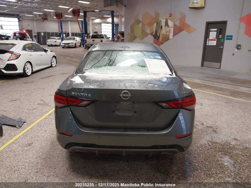 2025 Nissan Sentra 2.0 Sv VIN: 3N1AB8CV3SY297507 Lot: 20235235