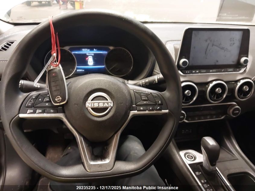2025 Nissan Sentra 2.0 Sv VIN: 3N1AB8CV3SY297507 Lot: 20235235