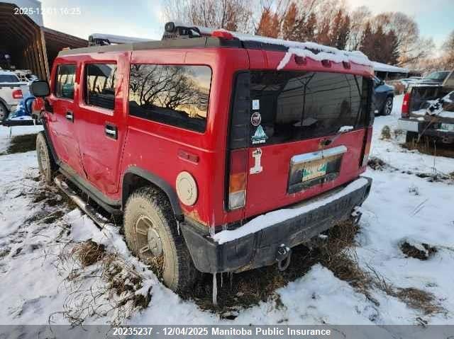 5GRGN23U94H113588 2004 HUMMER H2 photo no. 3