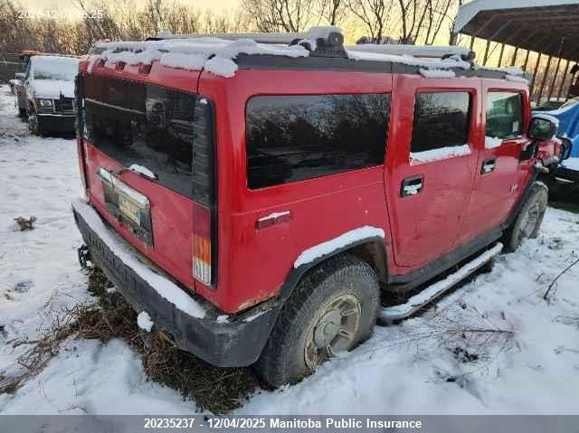 5GRGN23U94H113588 2004 HUMMER H2 photo no. 4