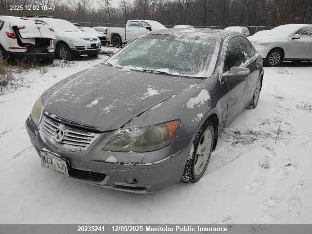 JH4KB16355C800078 2005 ACURA RL photo no. 2