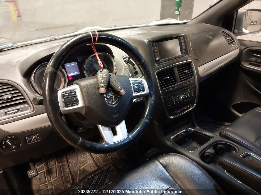 2019 Dodge Grand Caravan Gt VIN: 2C4RDGEG9KR637729 Lot: 20235272