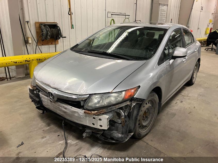 2012 Honda Civic Ex VIN: 2HGFB2F52CH009898 Lot: 20235389