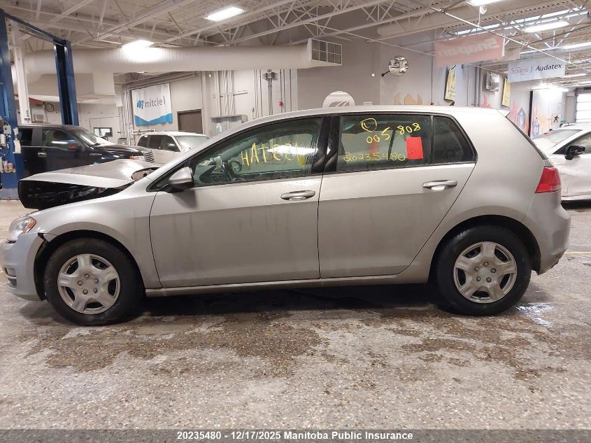 2017 Volkswagen Golf 1.8 Tsi VIN: 3VW117AU3HM005808 Lot: 20235480