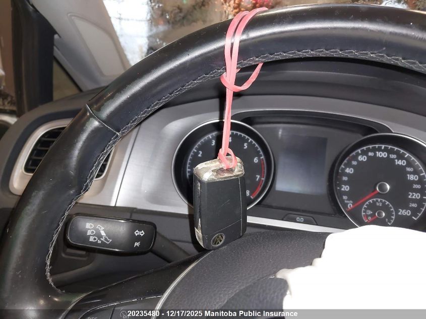 2017 Volkswagen Golf 1.8 Tsi VIN: 3VW117AU3HM005808 Lot: 20235480