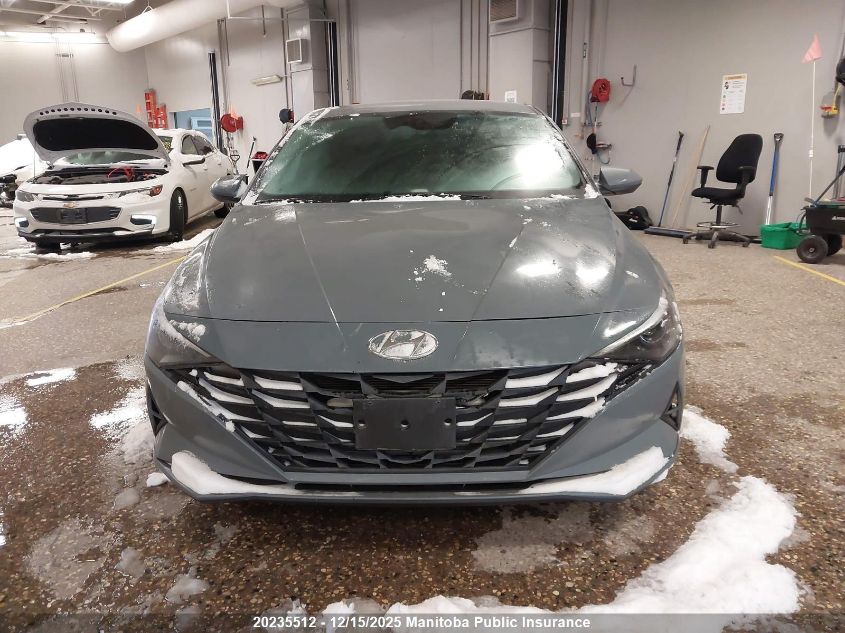 2022 Hyundai Elantra Preferred VIN: KMHLM4AG9NU229275 Lot: 20235512
