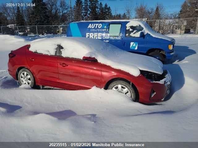 KMHD74LF7LU939059 2020 Hyundai Elanta auction photo 1