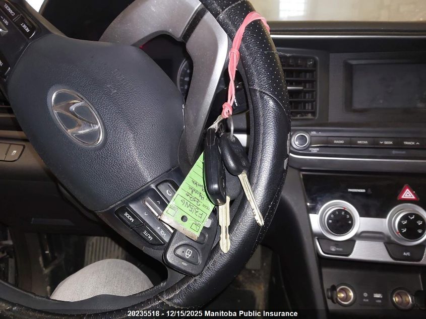 2020 Hyundai Elantra Essential VIN: KMHD74LF8LU011194 Lot: 20235518