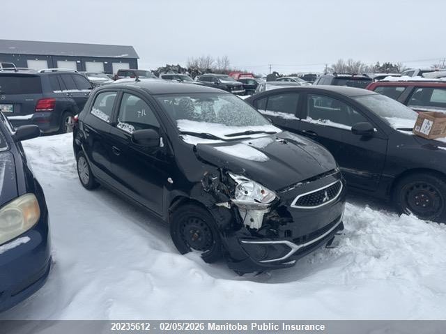 ML32A3HJ7JH011409 2018 Mitsubishi Mirage Es auction photo 1