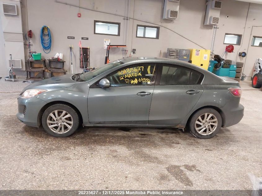 2012 Mazda Mazda3 Gs Sky VIN: JM1BL1V72C1643072 Lot: 20235627