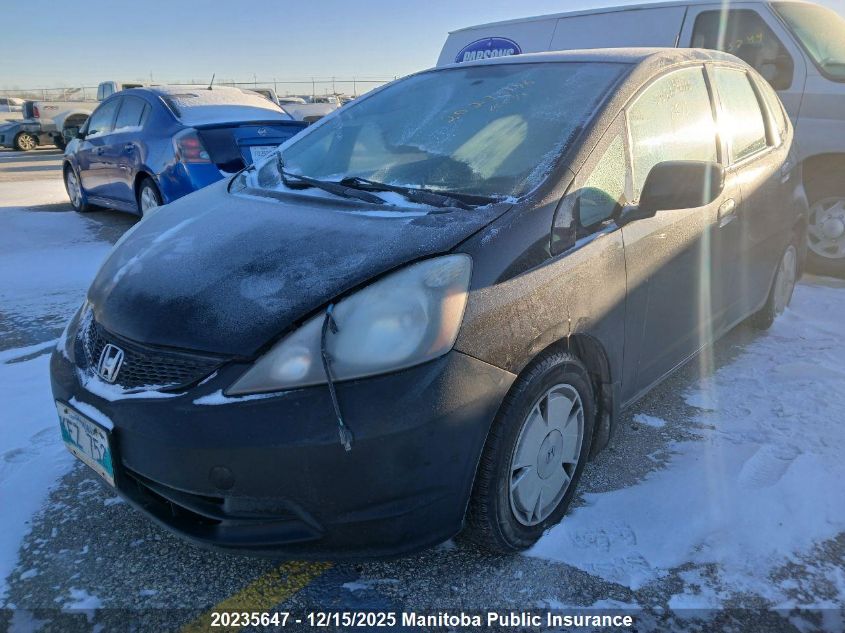 2010 Honda Fit Lx VIN: JHMGE8H53AC806086 Lot: 20235647