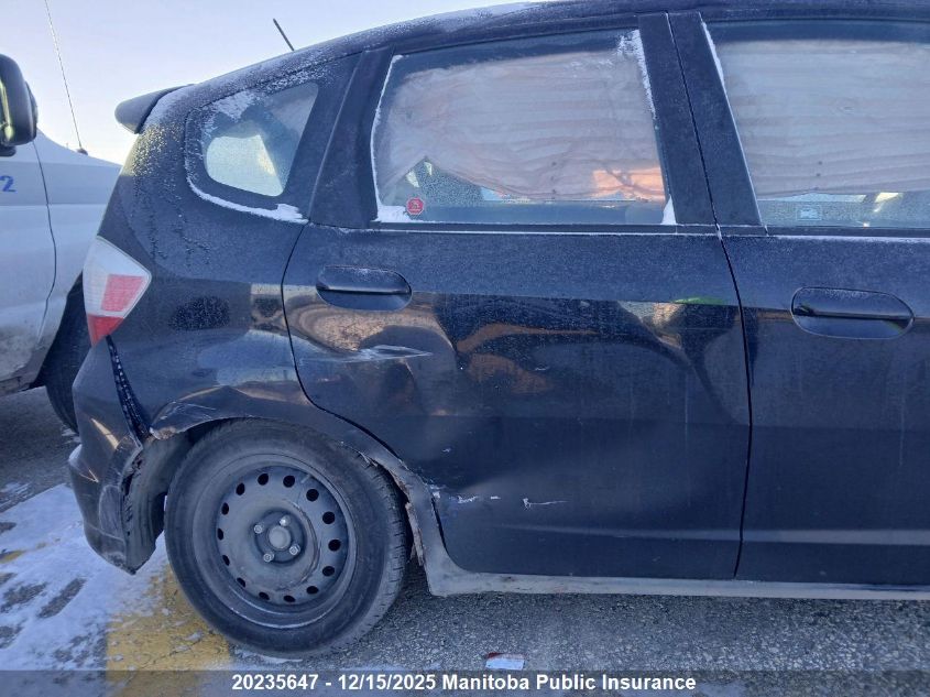 2010 Honda Fit Lx VIN: JHMGE8H53AC806086 Lot: 20235647